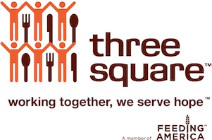 Three Square Food Bank logo