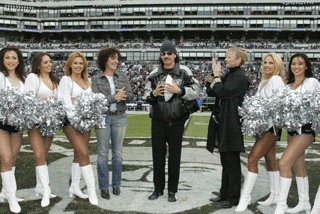  Santana and the Oakland Raiders Join Forces