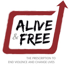 Alive and Free logo